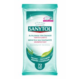 SANYTOL általános törlőkendő 72db