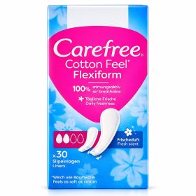 Carefree tisztasági betét 30db Fresh scent