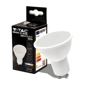 V-TAC GU10 LED IZZÓ 4,5W, 400 LUMEN 3000K