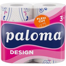 PALOMA design papírtörlő 3 rétegű 2 tekercses 145 lap