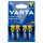 Varta Longlife Power AA LR6 1,5 V tartós alkáli elem 4 db.