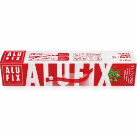   AluFix Élelmiszertároló csúszózáras tasak 3L 27x28cm 10db