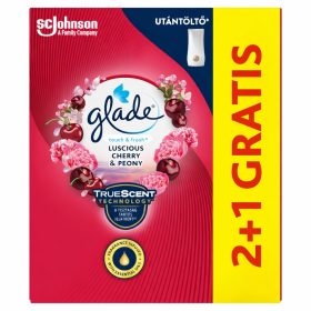   Glade légfrissítő utántöltő 3db Luscious cherry and Peony