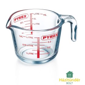 Mércés üveg kiöntő 1 l