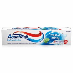 Aquafresh fogkrém 100ml Fresh and Minty