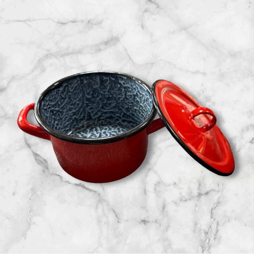 Hagy.fazék+fedő 14 cm. 1L. 