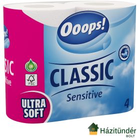 Ooops! toalett papír 3 rétegű 4 tekercs Sensitive