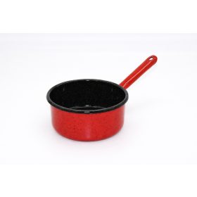 Nyeles lábas zománc 12 cm