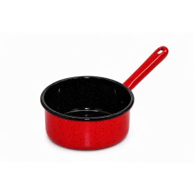 Nyeles lábas zománc 14 cm