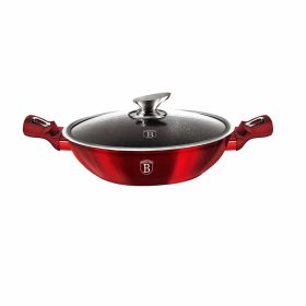 Wok üveg fedővel 4,5 l Berlinger Haus Burgundy