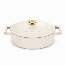   Zománcozott öntöttvas alacsony lábas Berlinger Haus 26 cm 2,57 L Sahara