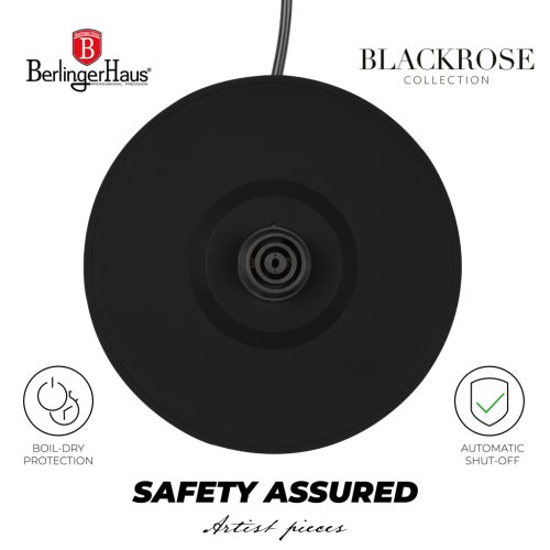 Elektromos vízforraló BerlingerHaus fekete