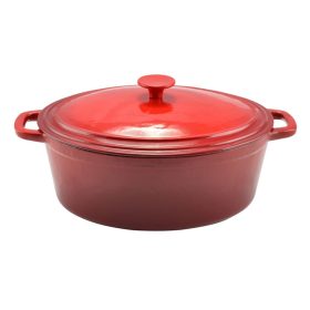 Zománcozott öntöttvas kacsasütő 8,5 l piros