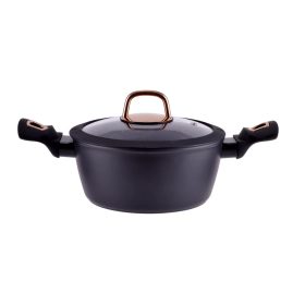 Lábas üveg fedővel 3,2 l