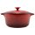 Zománcozott öntöttvas lábas 7 l piros