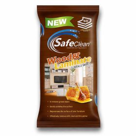 SafeClean fa és laminált tisztítókendő 50db