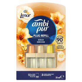   Ambi Pur 3volution illatosító utántöltő 20 ml Gold Orchid