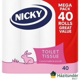 Nicky toalettpapír 3 rétegű 40 tekercs