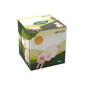 Tento Cube  papír zsebkendő 3 rétegű, 58 db. Illatmentes