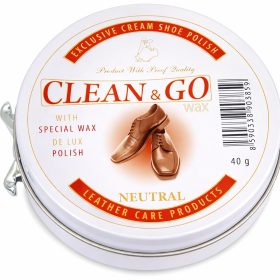 Clean and Go viaszos cipőkrém 40g színtelen