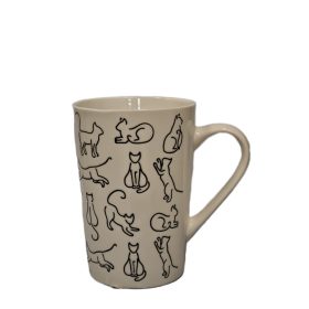 Bögre 450 ml macskás