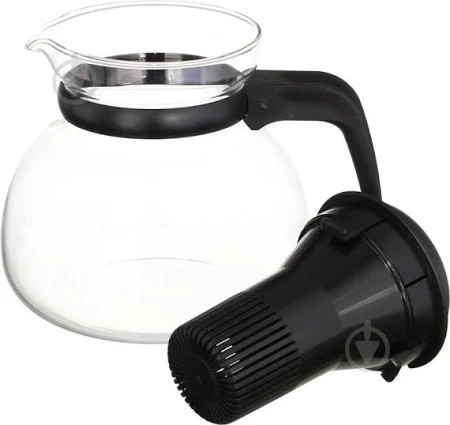 Hőálló kancsó 1,5 l teaszűrővel