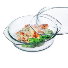 Jénai tál két részes kerek 2,5 + 1,2 l