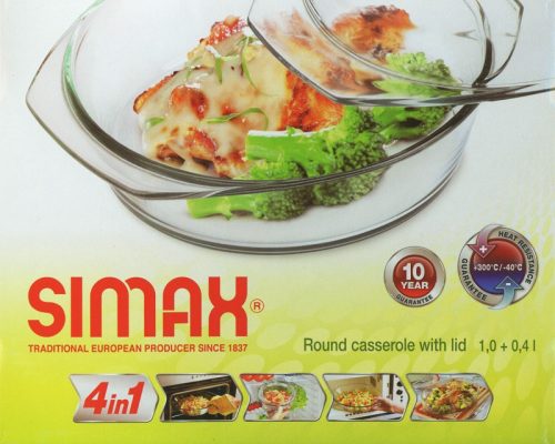 Jénai tál két részes kerek 1 + 0,4 l