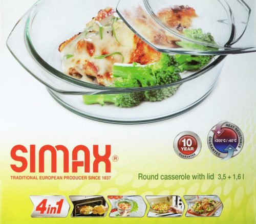 Jénai tál két részes kerek 3,5 + 1,6 l