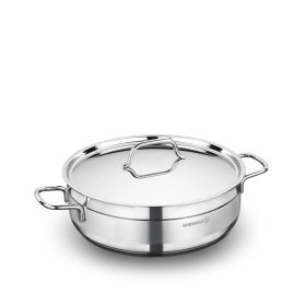 Kormaz lábas fémfedővel 26 cm 4,2 l