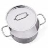 Korkmaz fazék fém fedővel 24 cm 5,5 l