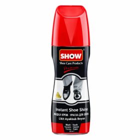 SHOW cipőfény méhviasszal 75ml fekete