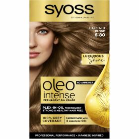 Syoss Oleo hajfesték 6-80 mogyoró szőke