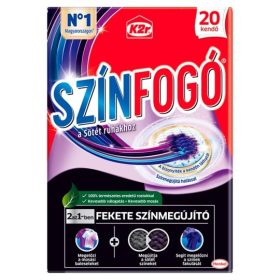 K2r mosókendő 20 db. fekete ruhákhoz